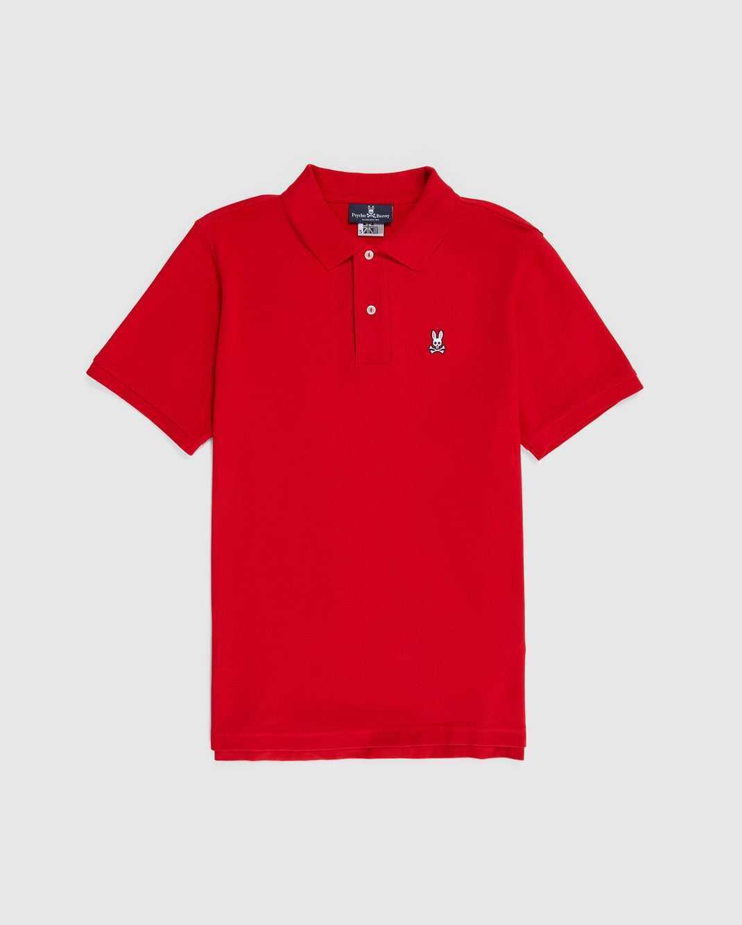 Polos Psycho Bunny Classic Polo Rouge Homme | UYX-64511829